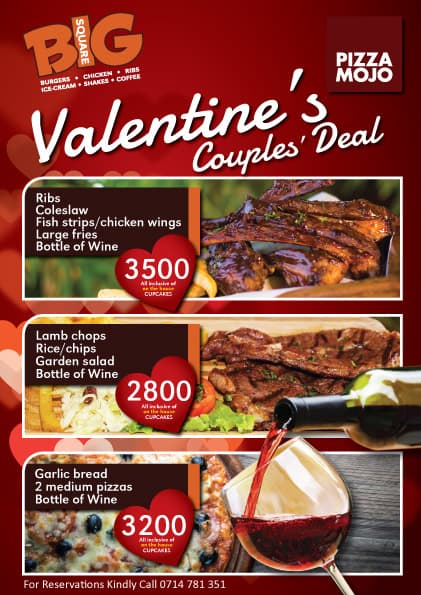 #Valentine’s Couples’ Deal by BIG SQUARE #Valentine’s Couples’ Deal by BIG SQUARE